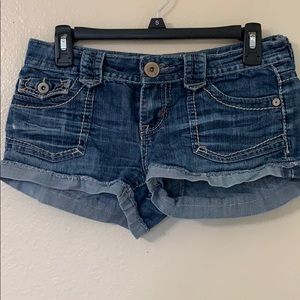 Hydraulic Denim Shorts